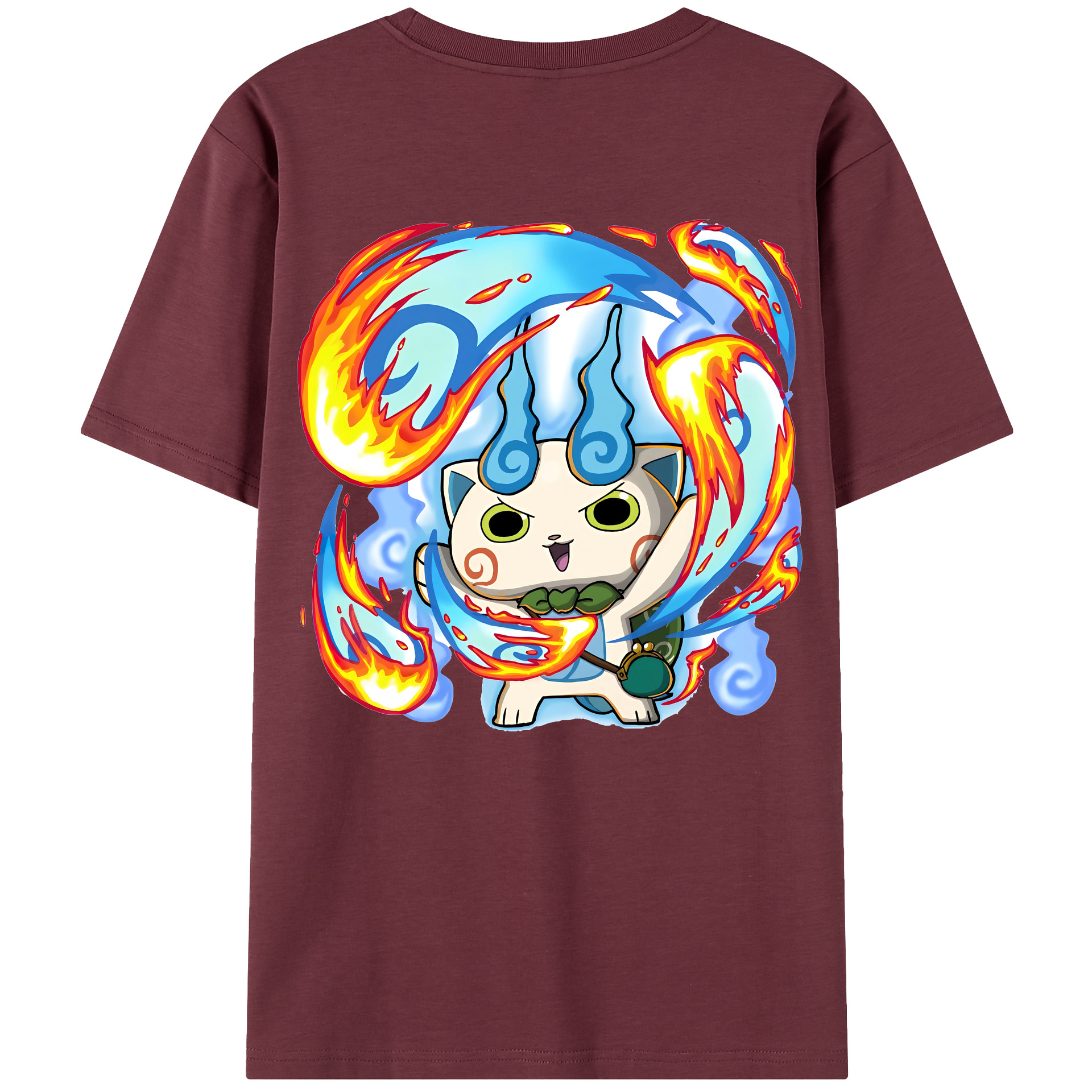 （画像用） 妖怪ウォッチ Yo-kai Watch 綿100％半袖Tシャツ（背面プリント）